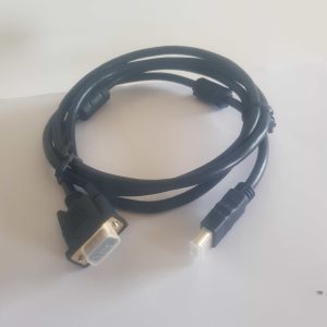 un cable HDMI a VGA