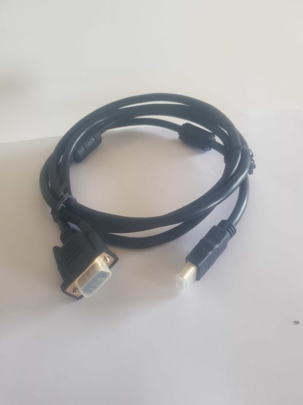 un cable HDMI a VGA